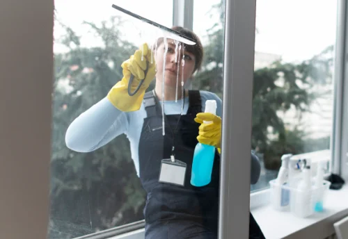 Nettoyage de vitres intérieures et extérieures à Saulchery